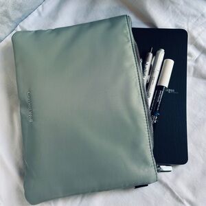 Cloth & Paper soft green pouch